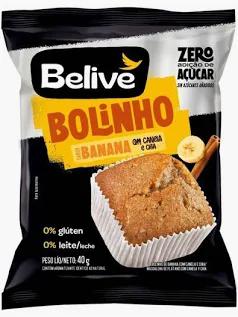 MUFFIN BELIVE 40G BANANA/ CANELA/ CHIA