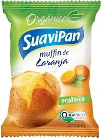 MUFFIN SUAVIPAN 40G LARANJA