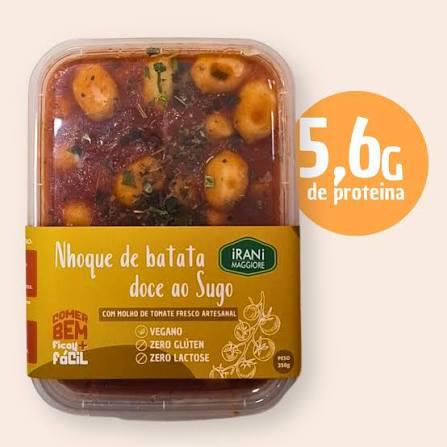 NHOQUE DE BATATA DOCE IRANI MAGGIORE 350G AO SUGO