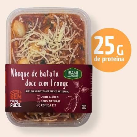 NHOQUE DE BATATA DOCE IRANI MAGGIORE 350G C/FRANGO