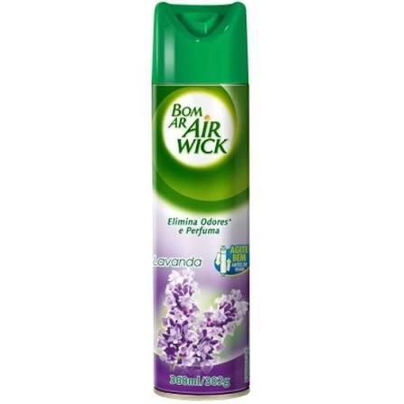 ODORIZ.AMBIENTE BOM AR AERO EMB.ECON.360ML LAVANDA