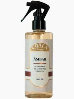 ODORIZANTE DE AMBIENTES E TECIDOS COALA 260ML AMBAR