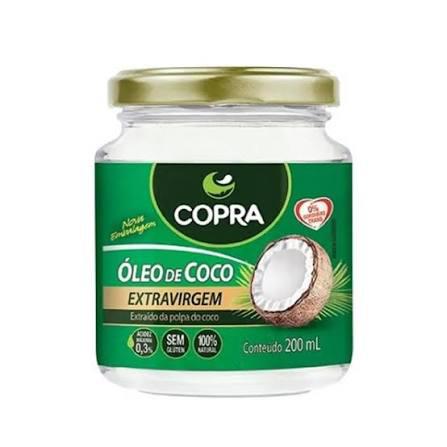 OLEO DE COCO COPRA 200ML EXTRA VIRGEM