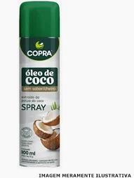 OLEO DE COCO COPRA SPRAY 100ML S/SABOR