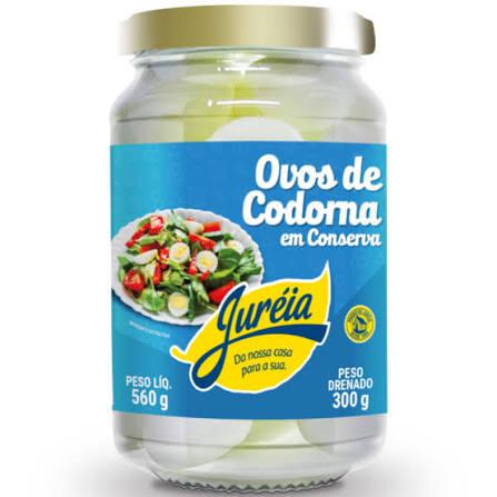 OVOS DE CODORNA CONSERVA JUREIA VD 300G