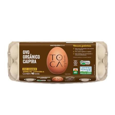 OVOS FAZENDA DA TOCA CAIPIRA VERMELHO GRD C/10UN ORGANICO