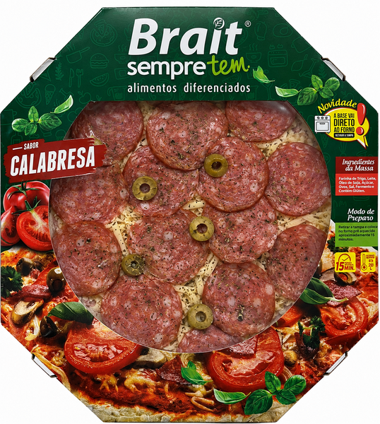 PADARIA PIZZA CALABRESA KG