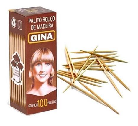 PALITO DE DENTE GINA C/100