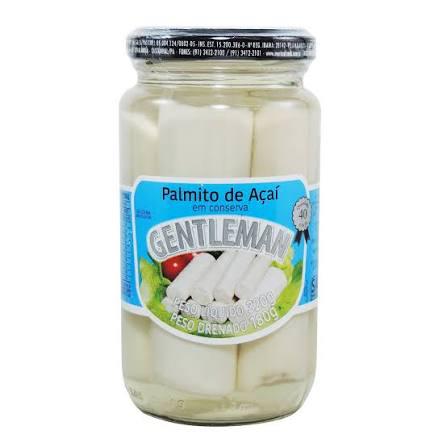 PALMITO GENTLEMAN VD 180G ACAI INTEIRO