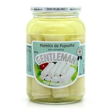 PALMITO GENTLEMAN VD 300G PUPUNHA INTEIRO