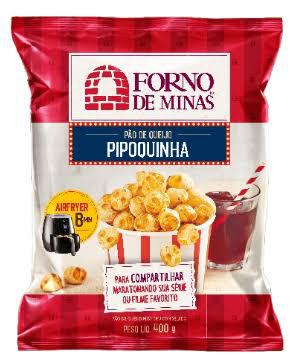 PAO DE QUEIJO F.MINAS 400G PIPOQUINHA CO