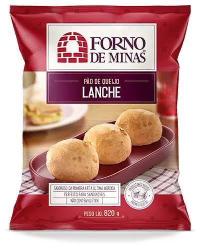 PAO DE QUEIJO FORNO DE MINAS 820G LANCHE