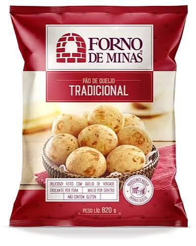 PAO DE QUEIJO FORNO DE MINAS 820G TRADICIONAL