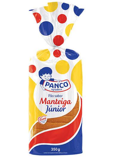 PAO PANCO JUNIOR 350G MANTEIGA