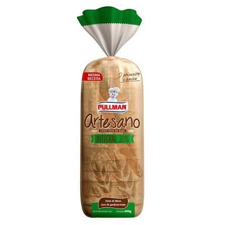 PAO PULLMAN 500G ARTESANO INTEGRAL