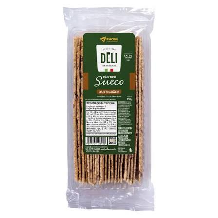 PAO SUECO DELI 150G MULTIGRAOS