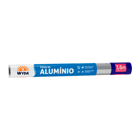 PAPEL ALUMINIO WYDA GRANDE 7,5M X 45CM