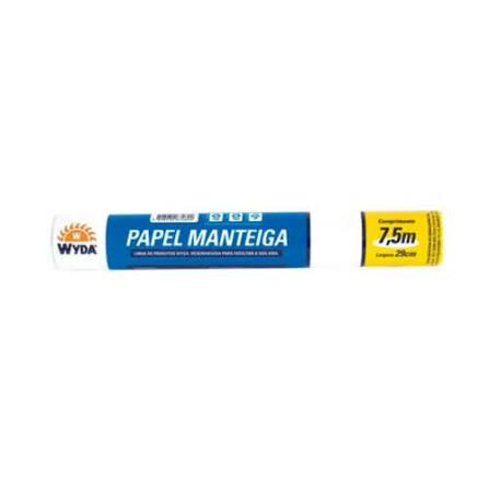 PAPEL MANTEIGA WYDA 7,5M X 29CM