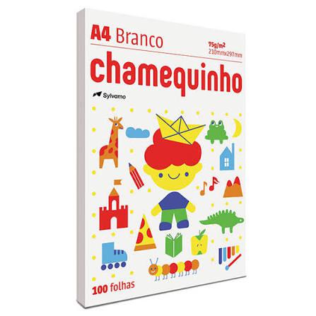 PAPEL SULFITE CHAMEQUINHO C/100 FOLHAS