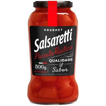 PASSATA RUSTICA SALSARETTI VD 500G GOURMET