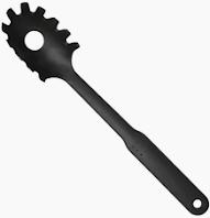 PEGADOR DE MACARRAO DOLCE HOME NYLON PRETO COD.100606