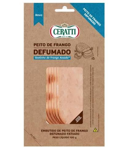 PEITO DE FRANGO CERATTI LIGHT 100G DEFUMADO