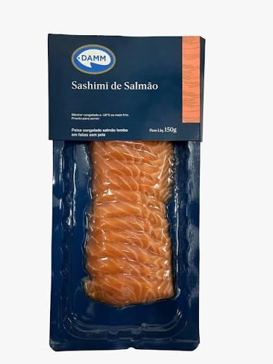 PEIXE DAMM 150G SALMAO SASHIMI CONGELADO