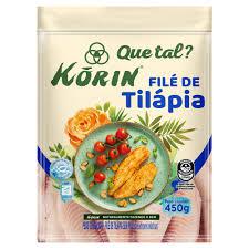 PEIXE KORIN 450G FILE DE TILAPIA