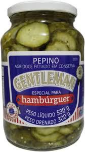 PEPINO GENTLEMAN 300G FATIADO AGRIDOCE