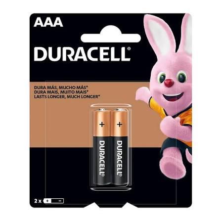 PILHA DURACELL ALC.C/2UN (AAA) PALITO