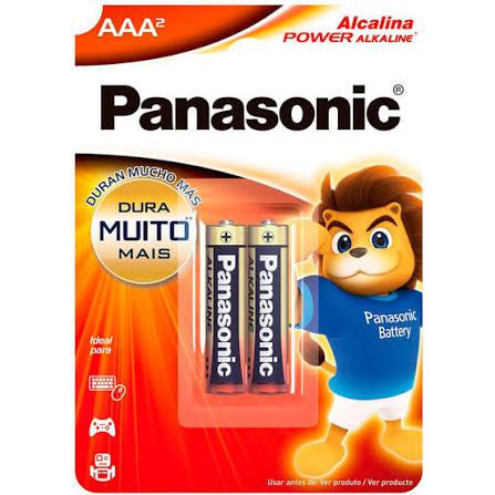 PILHA PANASONIC ALC.C/2UN (AAA) PALITO