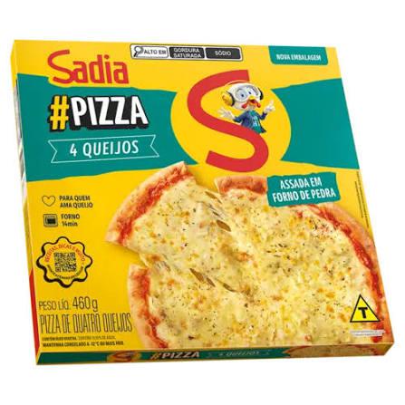 PIZZA SADIA 460G 4 QUEIJOS