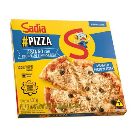 PIZZA SADIA 460G FRANGO C/CATUPIRY