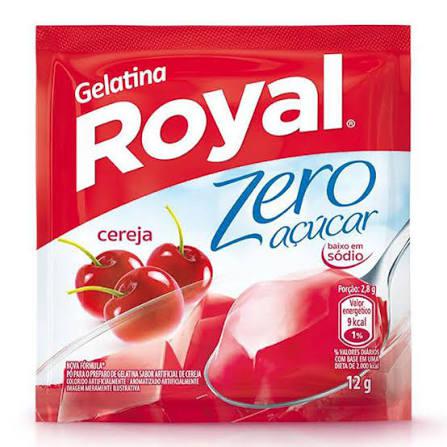 PO P/GELATINA ROYAL ZERO 12G CEREJA