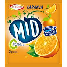 PO P/REFRESCO MID 25G LARANJA