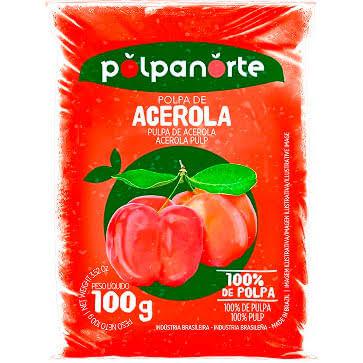 POLPA DE FRUTA POLPANORTE 100G ACEROLA
