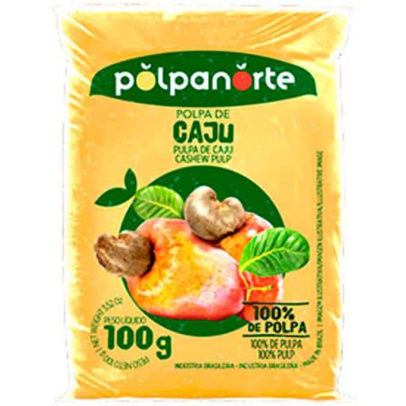 POLPA DE FRUTA POLPANORTE 100G CAJU