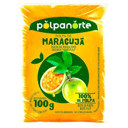 POLPA DE FRUTA POLPANORTE 100G MARACUJA