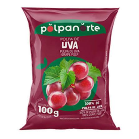 POLPA DE FRUTA POLPANORTE 100G UVA