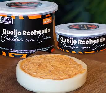 QUEIJO BOM DA FAZENDA 250G RECH.CHEDDAR C/CARNE SECA