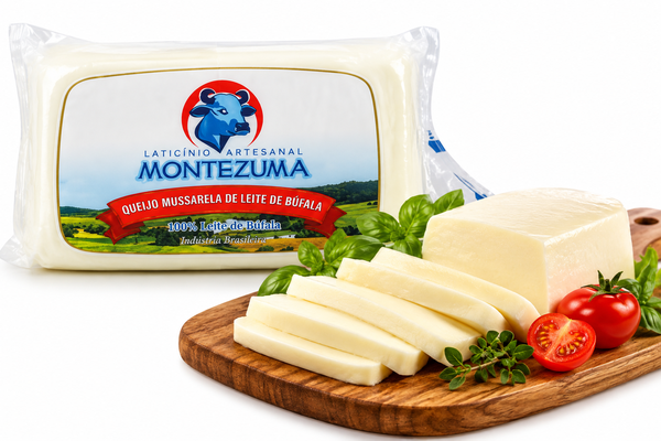 QUEIJO MONTEZUMA BUFALA KG MUSSARELA FATIADA