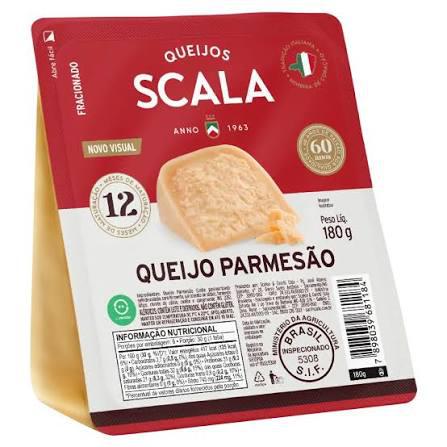 Queijo Parmesao Scala 12meses Fracionado 180g
