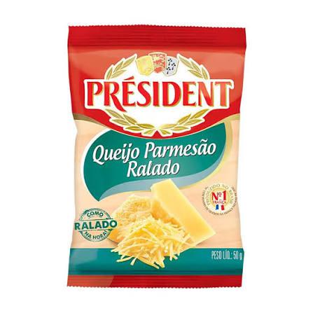 QUEIJO RALADO PRESIDENT 50G PARMESAO