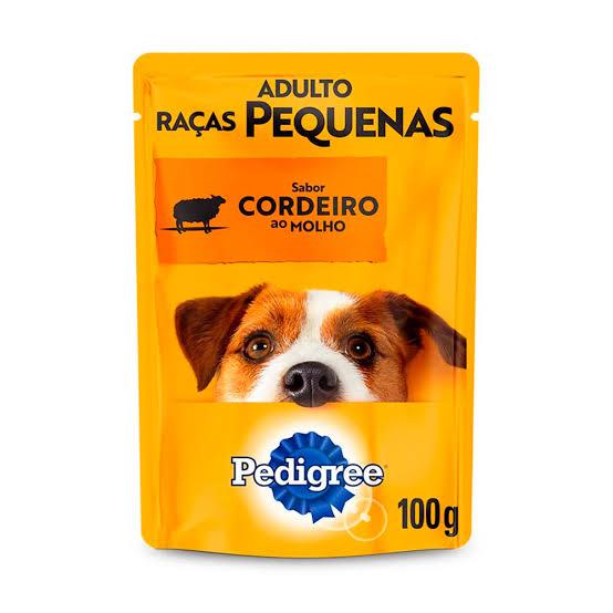 RACAO P/CAES PEDIGREE 100G SACHET CORDEIRO AO MOLHO