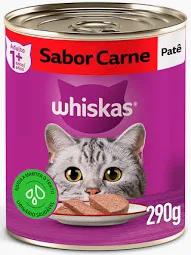 RACAO P/GATOS WHISKAS 290G LT CARNE