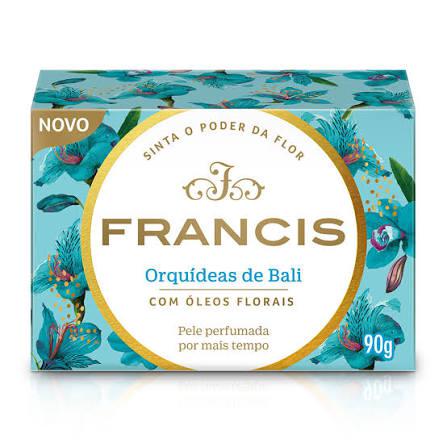 SAB.FRANCIS LUXO CX 90G AZUL FLOR DE IRIS