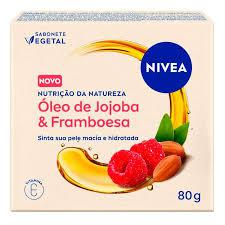 SAB.NIVEA NUTRICAO DA NATUREZA CX 80G OLEO DE JOJOBA E FRAMBOESA
