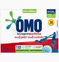 SABAO EM PO OMO CX 1,6KG LAVAGEM PERFEITA