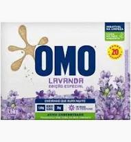 SABAO EM PO OMO CX 1,6KG LAVANDA