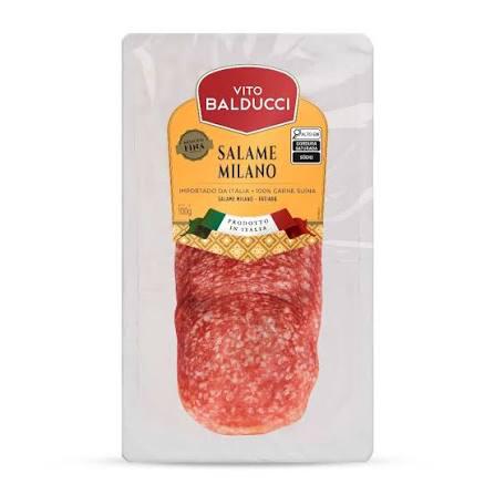 SALAME VITO BALDUCCI 100G MILANO FATIADO